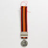 Queens South Africa Miniature Medal W/Ribbon