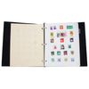 Lot of 3x 500+ World Stamps in Red, Black and Blue Album
