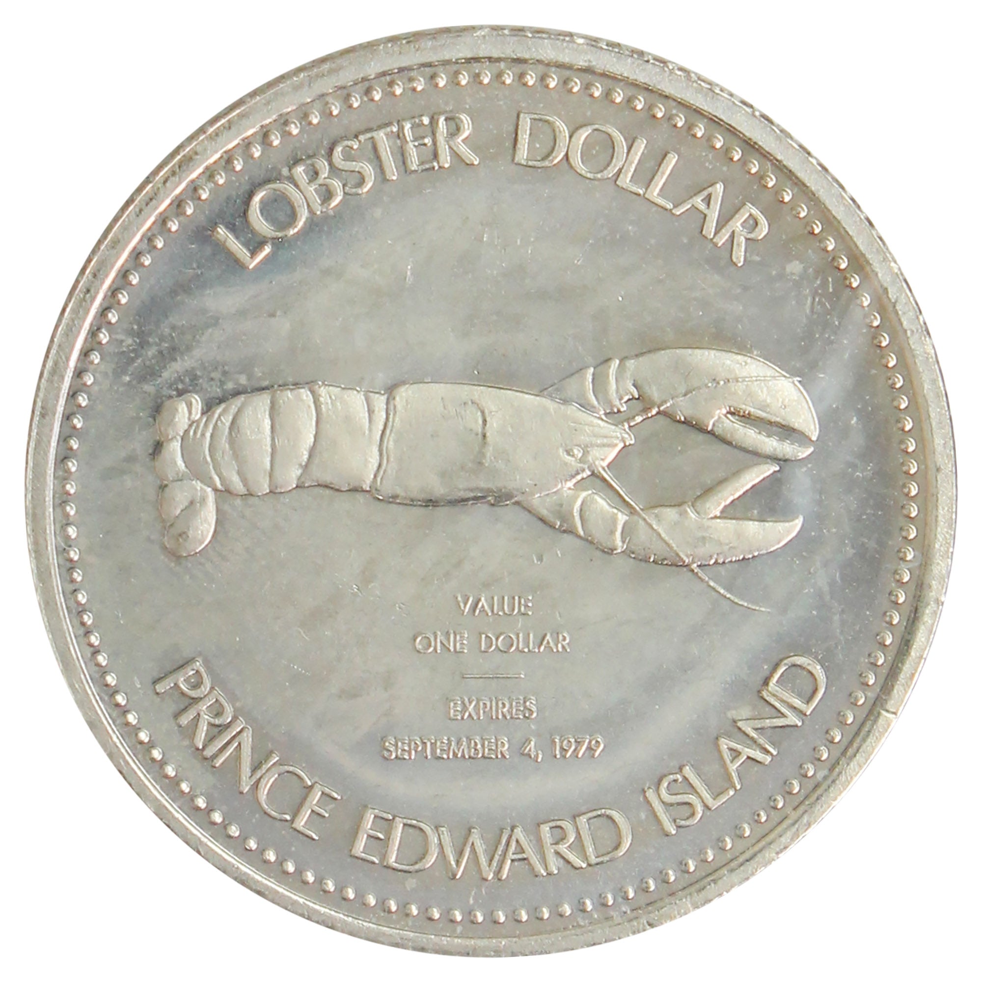 1979 Summerside, PEI - Lobster Trade Dollar Token – Colonial Acres