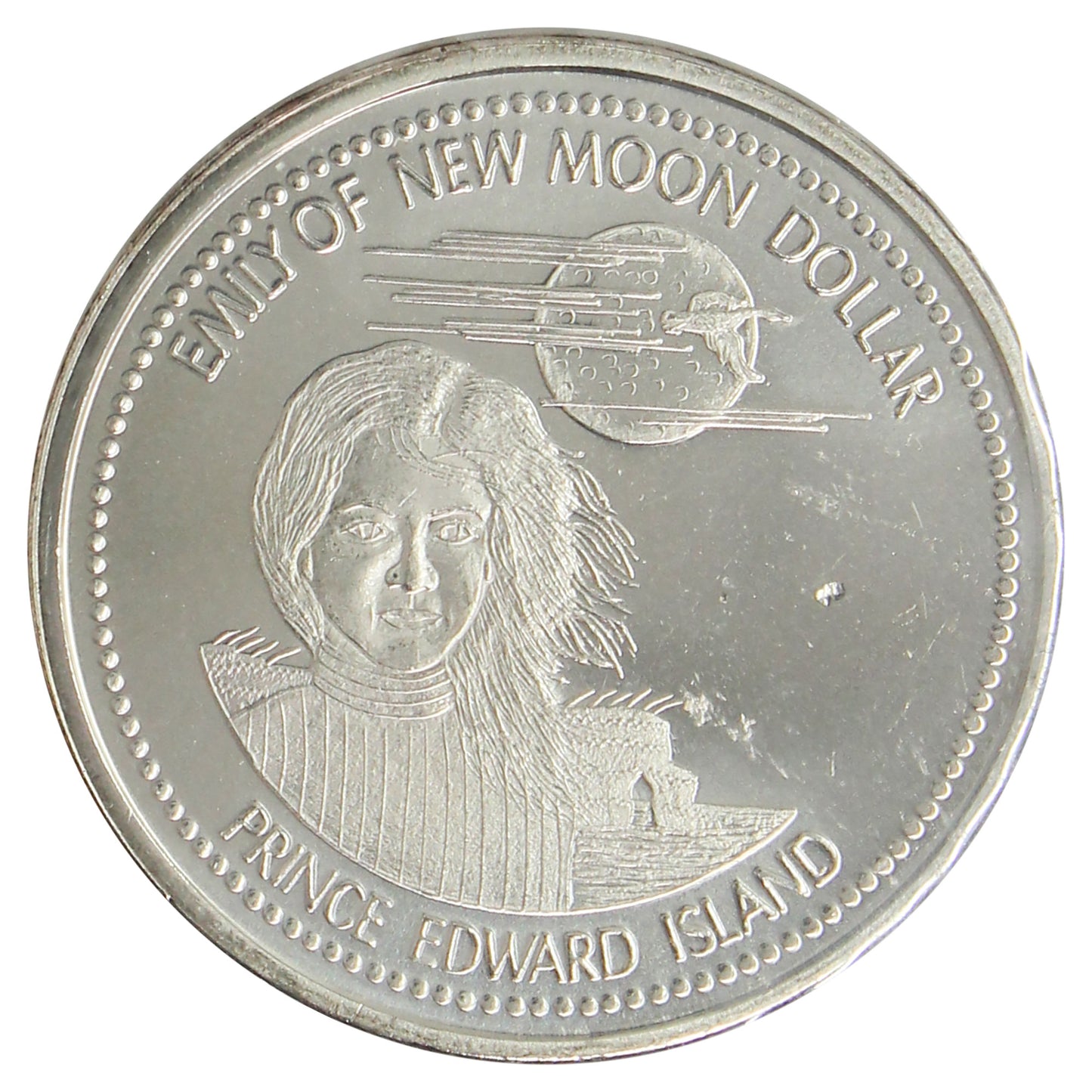 2001 Summerside, PEI - Emily of New Moon Trade Dollar Token