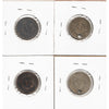 Lot of 4x 1888-1889 USA Nickel, G to VF, 4Pcs. (Impaired)