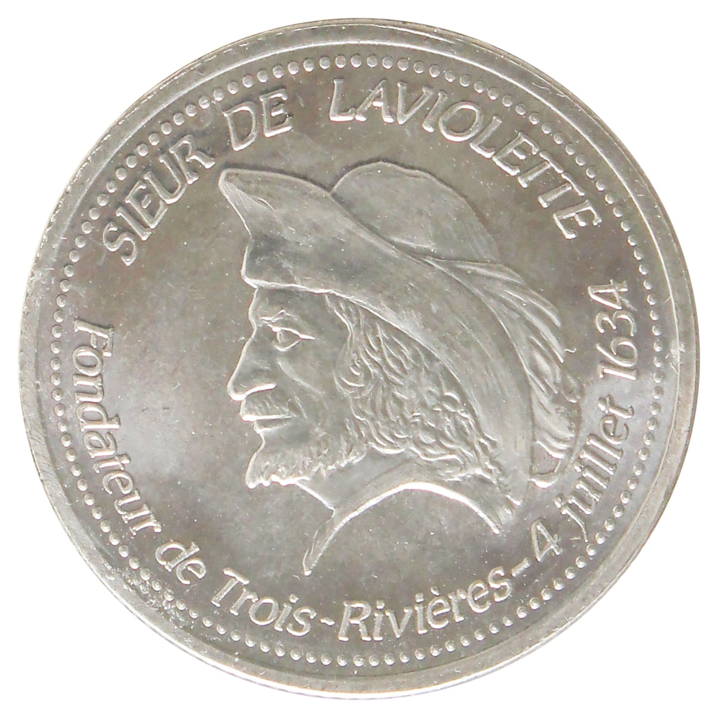 1984 Trois Rivieres, QC $1 Trade Token - 350th Ann/ of Trois Rivieres