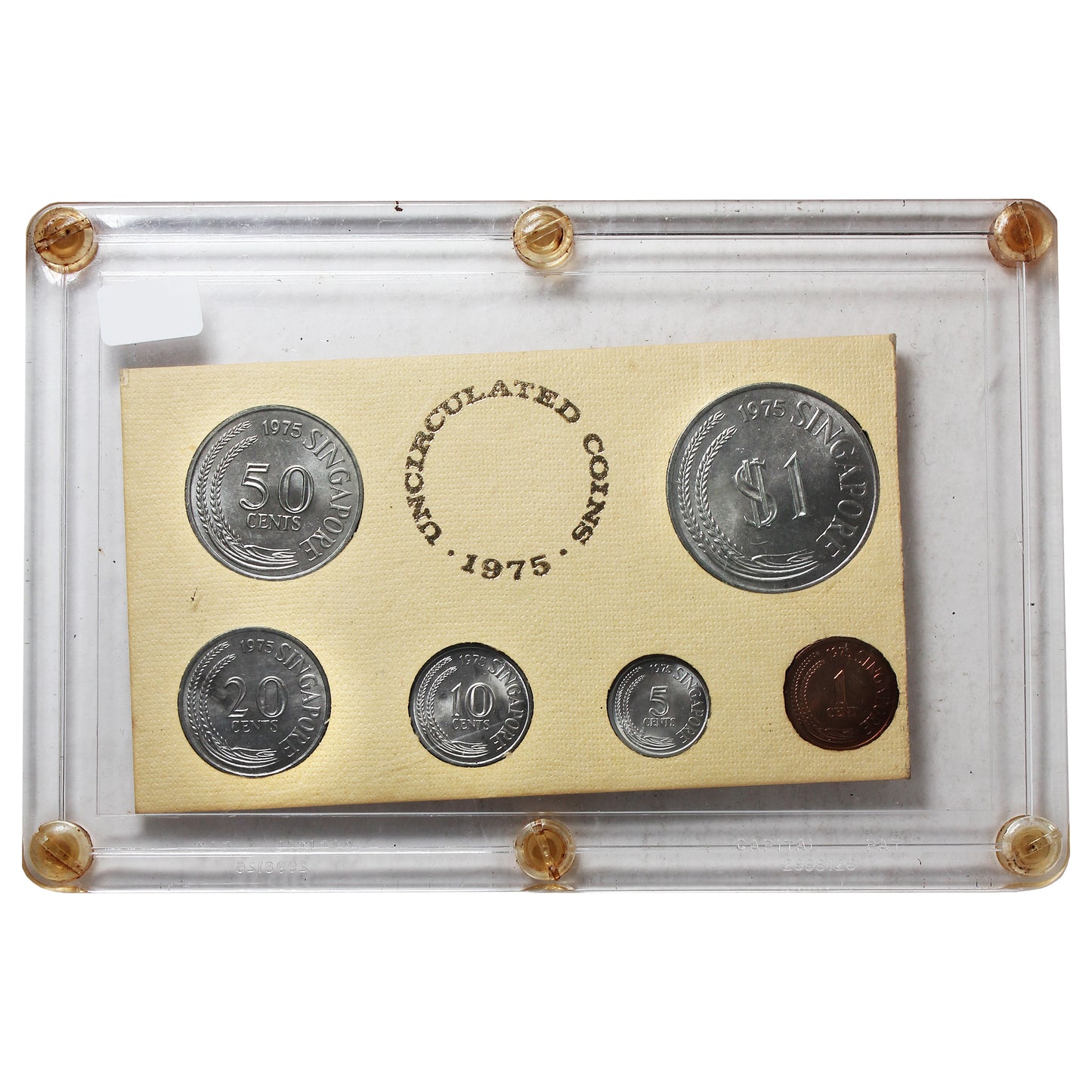 1975 Singapore Year of the Rabbit Uncirculated Coin Set