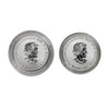Pair of 2020-2021 $3 Floral Emblems of Canada Fine Silver Coins (Coins Only) No Tax