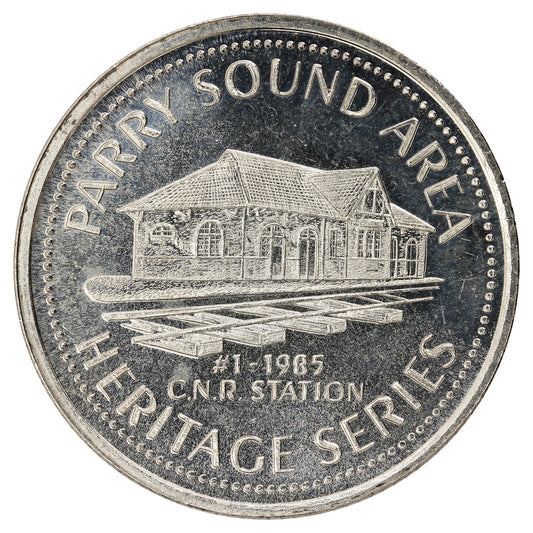 1985 Parry Sound, Ontario Trade Dollar Token