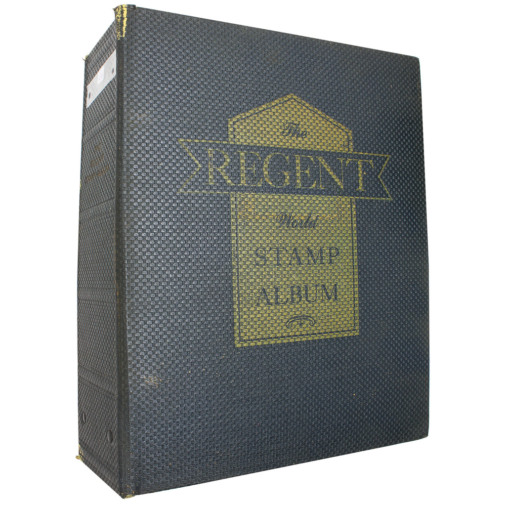 Lot of 150+ World Stamps in Regent World Stamp Album