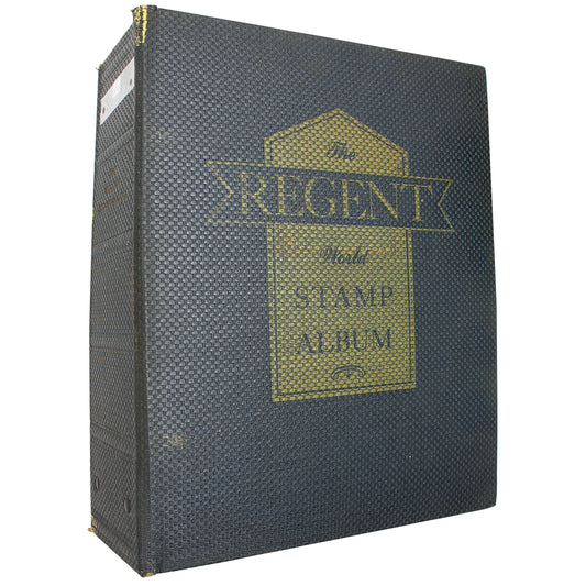 Lot of 150+ World Stamps in Regent World Stamp Album