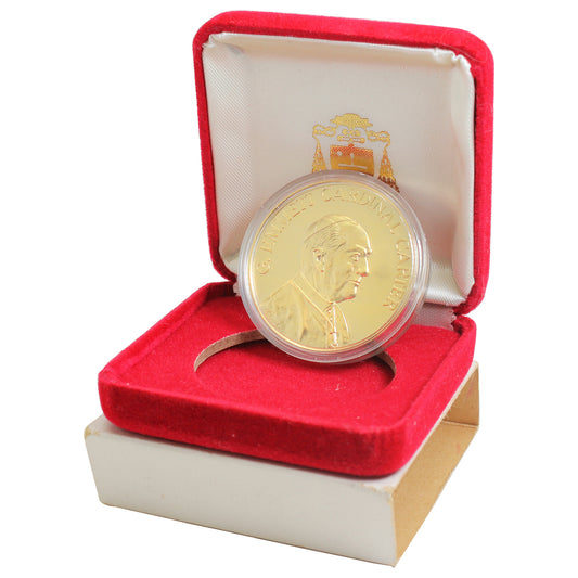 G. Emmett Cardinal Carter Commemorative Medallion in Case (Scratched Capsule)