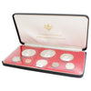 1974 Cayman Islands 8-coin Proof Set in Case (Impaired)