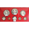 1974 Cayman Islands 8-coin Proof Set in Case (Impaired)
