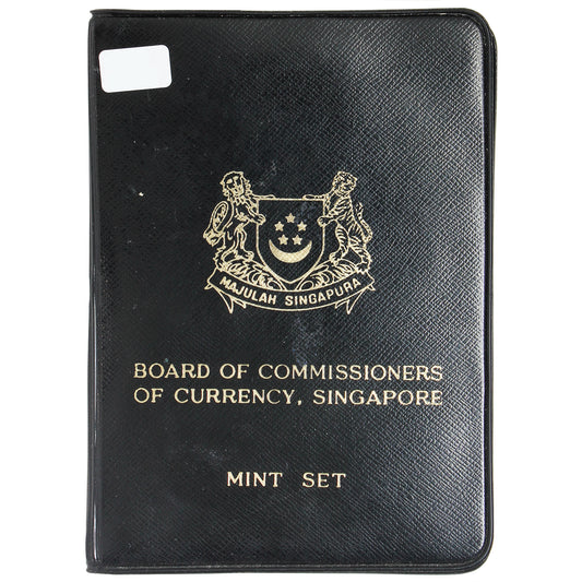 1969 Singapore 6-Coin Mint Set (Impaired)