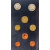 2002 France 8-Coin Proof Set (Impaired)