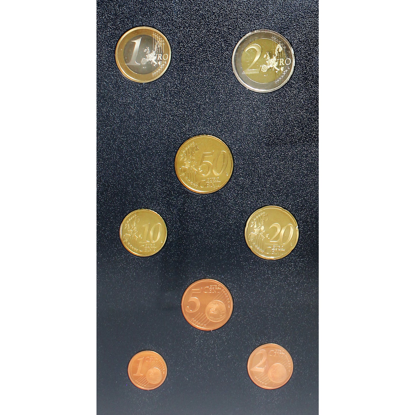 2003 France 8-Coin Proof Set (Impaired)