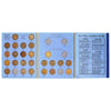 1937-1967 Great Britain Half Pennies Collection in Whitman Folder (Impaired)