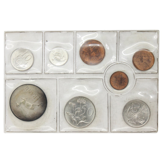 1970 South Africa 8-Coin Mint Set (Impaired)