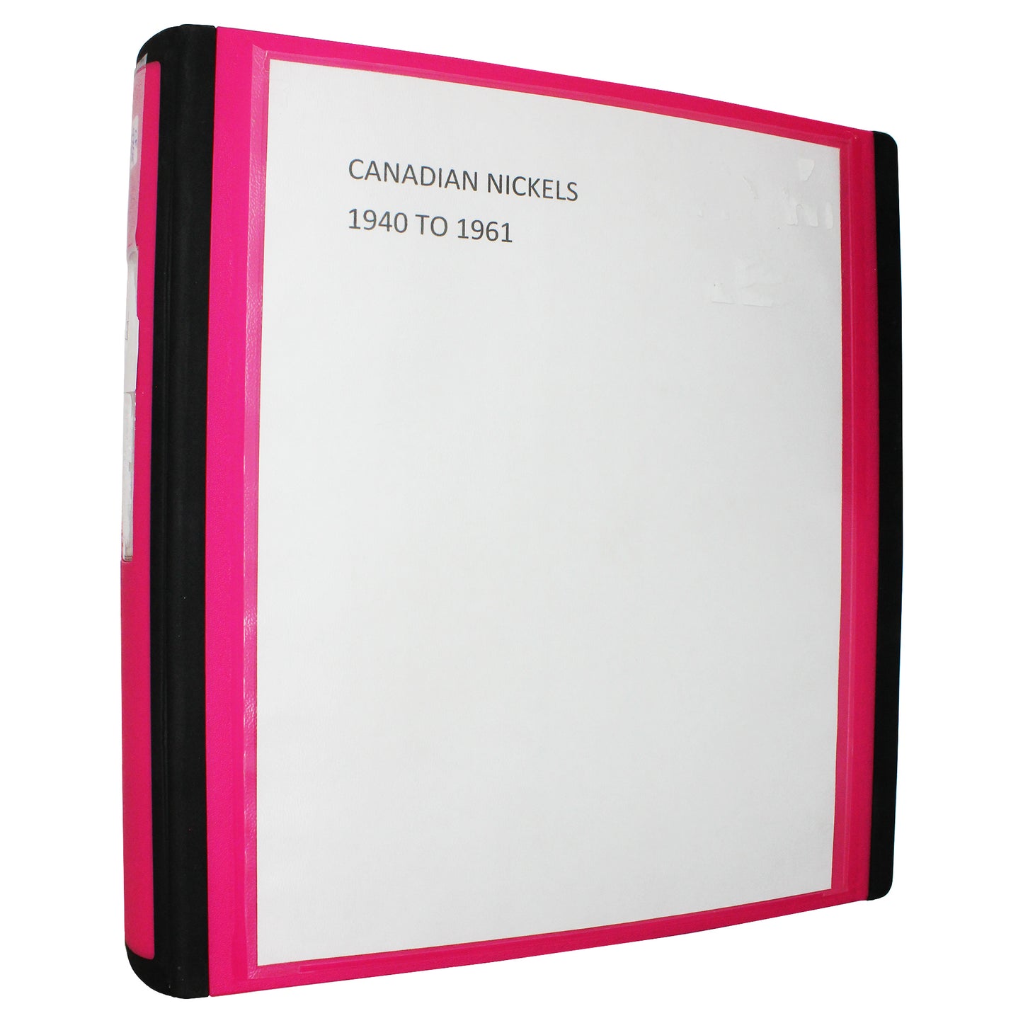 1940-1961 Canada 5-cent Collection in Binder