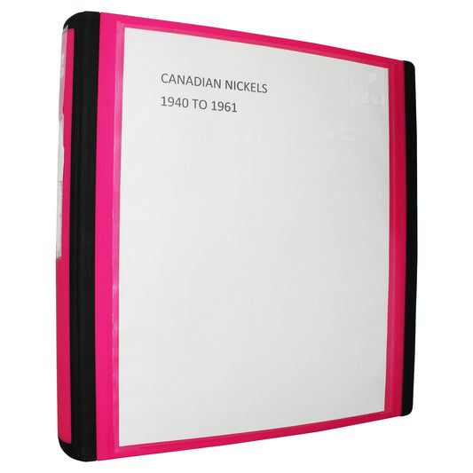 1940-1961 Canada 5-cent Collection in Binder