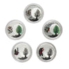 Lot of 5x 2018 Canada $3 Teachings from Grandmother Moon Silver (Coins Only, Impaired) No Tax