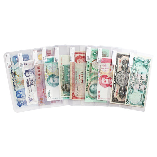 Lot of 10x World Notes, Various Denominations, UNC, 10Pcs.