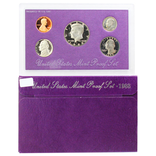 1988 USA Proof Set (Impaired)