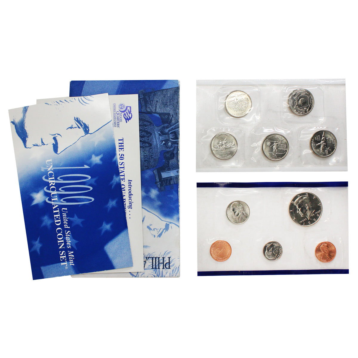 USA P&D 1999 Uncirculated Mint Sets (See Desc.)