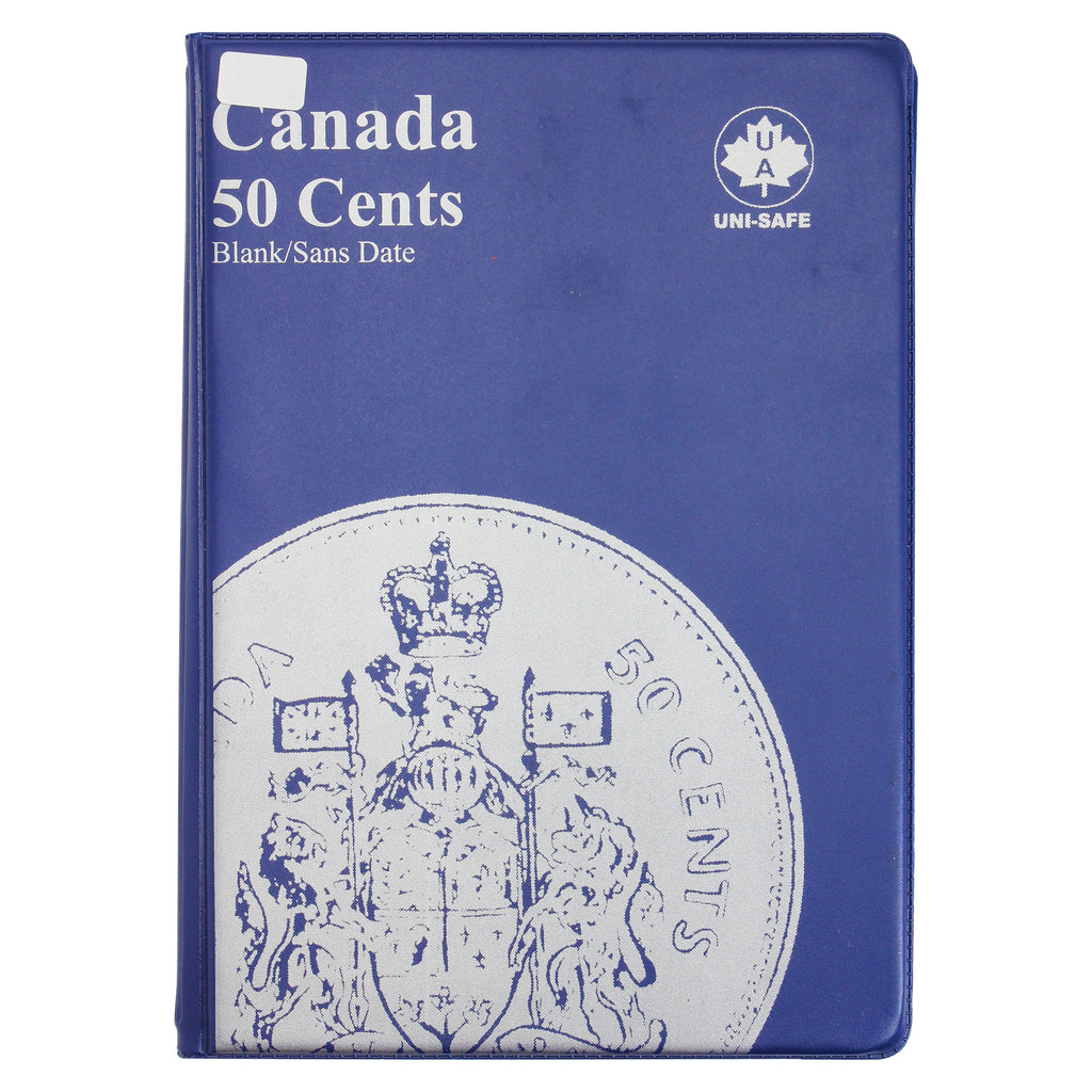 Canada 50-cent Collection in Whitman Folder