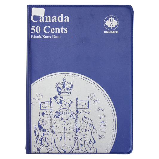 Canada 50-cent Collection in Whitman Folder