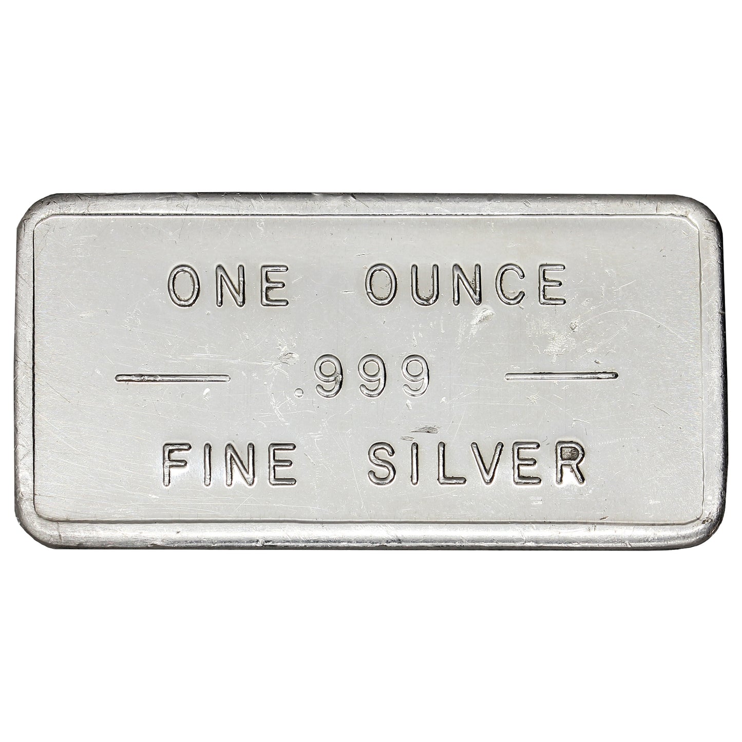 Bache & Company 1oz. Fine Silver Bar (No Tax) Impaired