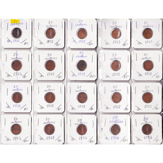 Lot of 60x World Decimal, 60Pcs. (Sold As Is)