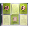1971 Franklin Mint Special Commemorative First Edition Bronze Proof Medallions in Album