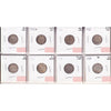 Lot of 8x 1901-1909 Canada 10-cents, AG to VG-F, 8Pcs. (Impaired)