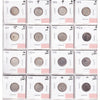 Lot of 16x 1871-1909 Canada 10-cents, All AG, 16Pcs. (Impaired)