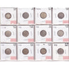 Lot of 12x 1901-1910 Canada 10-cents, Filler to F-VF, 12Pcs. (Impaired)