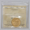1913 Canada $5 Gold ICCS Certified VF30