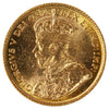 1913 Canada $5 Gold Brilliant Uncirculated (MS63)