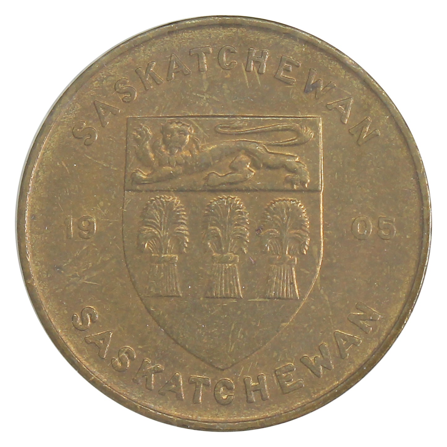 Saskatchewan Prairie Lily Shell Oil Medallion (May be toned)