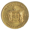 Newfoundland Pitcher Plant Shell Oil Arms & Flowers Medallion