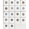 Lot of 18x 1940-1954 Canada 5-cents, Most Ungraded, 18Pcs (1 repeat)