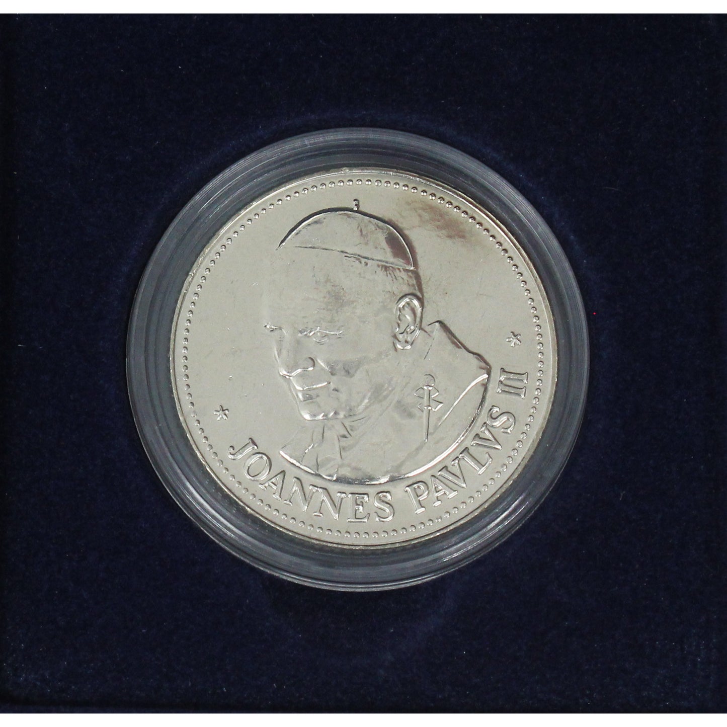 1984 Manitoba Pope John Paul II Papal Visit Medallion in Case (Scr.)