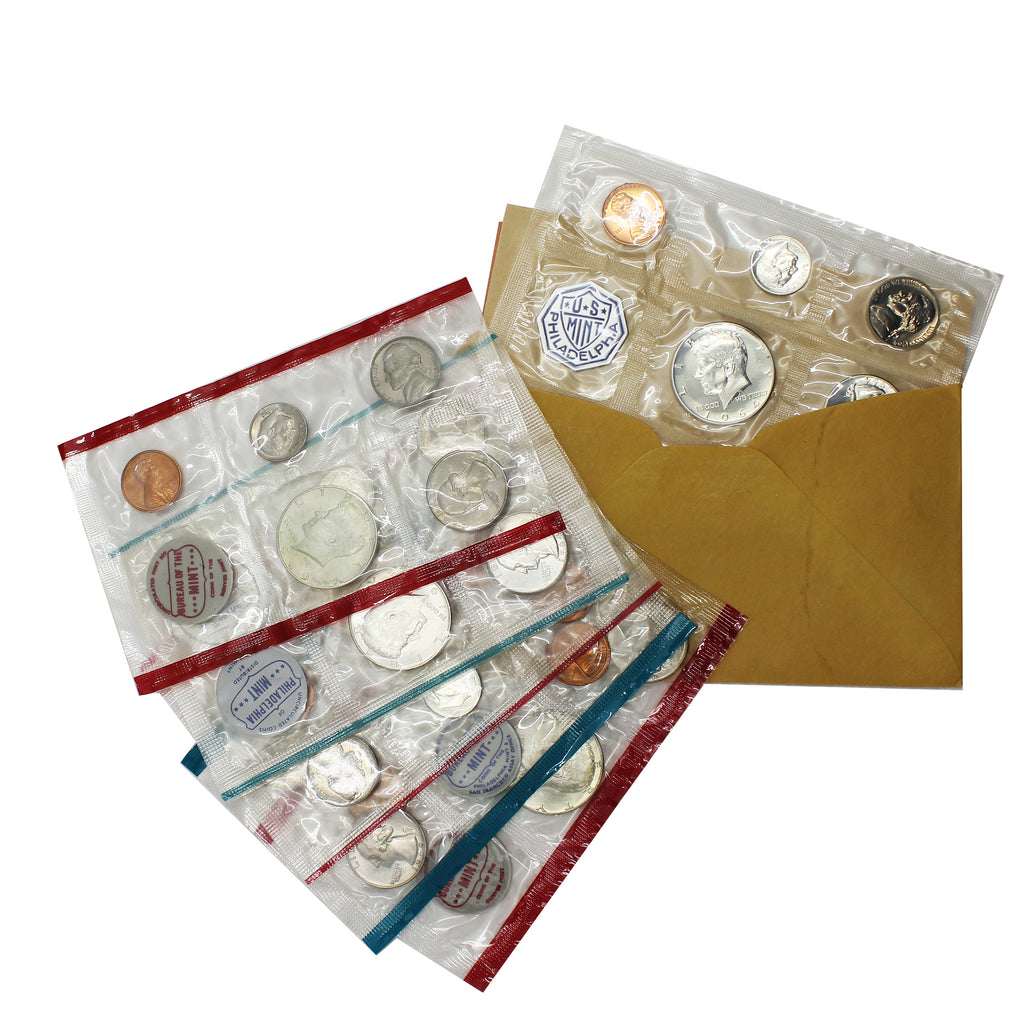 Lot of 1964, 1967 & 1969 USA Proof & Mint Sets (See Description)