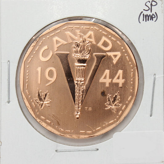 2004 Canada D-Day 60th Anniv. Bronze Specimen Medallion (Impaired)