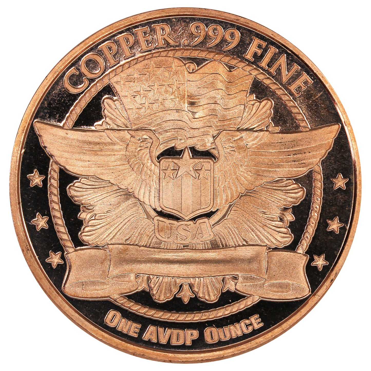 Wrong Button (Space Aliens) 1oz .999 Fine Copper Round