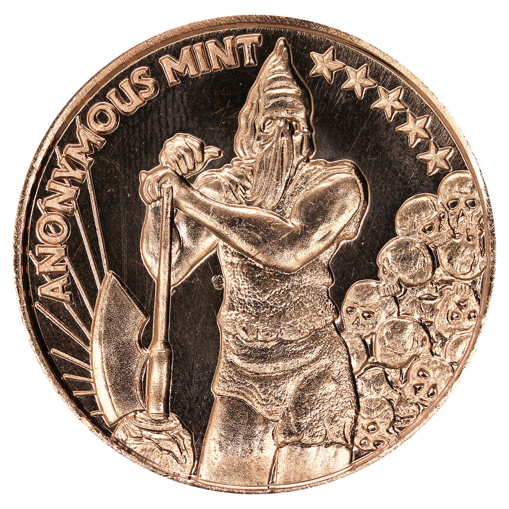 Executioner 1oz .999 Fine Copper Round