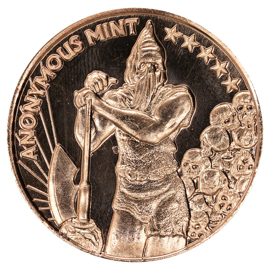 Executioner 1oz .999 Fine Copper Round