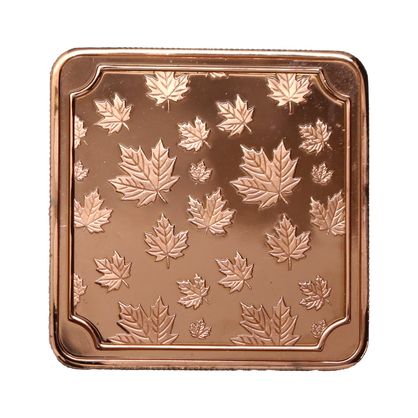 Snowflakes 1oz. .999 Fine Copper Bar
