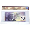 BC-63a 2001 Canada $10 Knight-Thiessen, Printed in 2000, FDY BCS Cert. AU50 Orig.