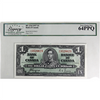 BC-21d 1937 Canada $1 Coyne-Towers, K/N Legacy Certified CUNC64 PPQ