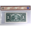 BC-21d 1937 Canada $1 Coyne-Towers, R/N BCS Certified CUNC63 Original