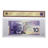 BC-63b 2001 Canada $10 Knight-Dodge, Printed in 2002, FEN, BCS Certified UNC60 Original