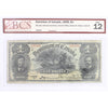 DC-13a 1898 Dominion $1 Various-Courtney, Inward 1s, Series B, Check B, BCS Cert. F-12